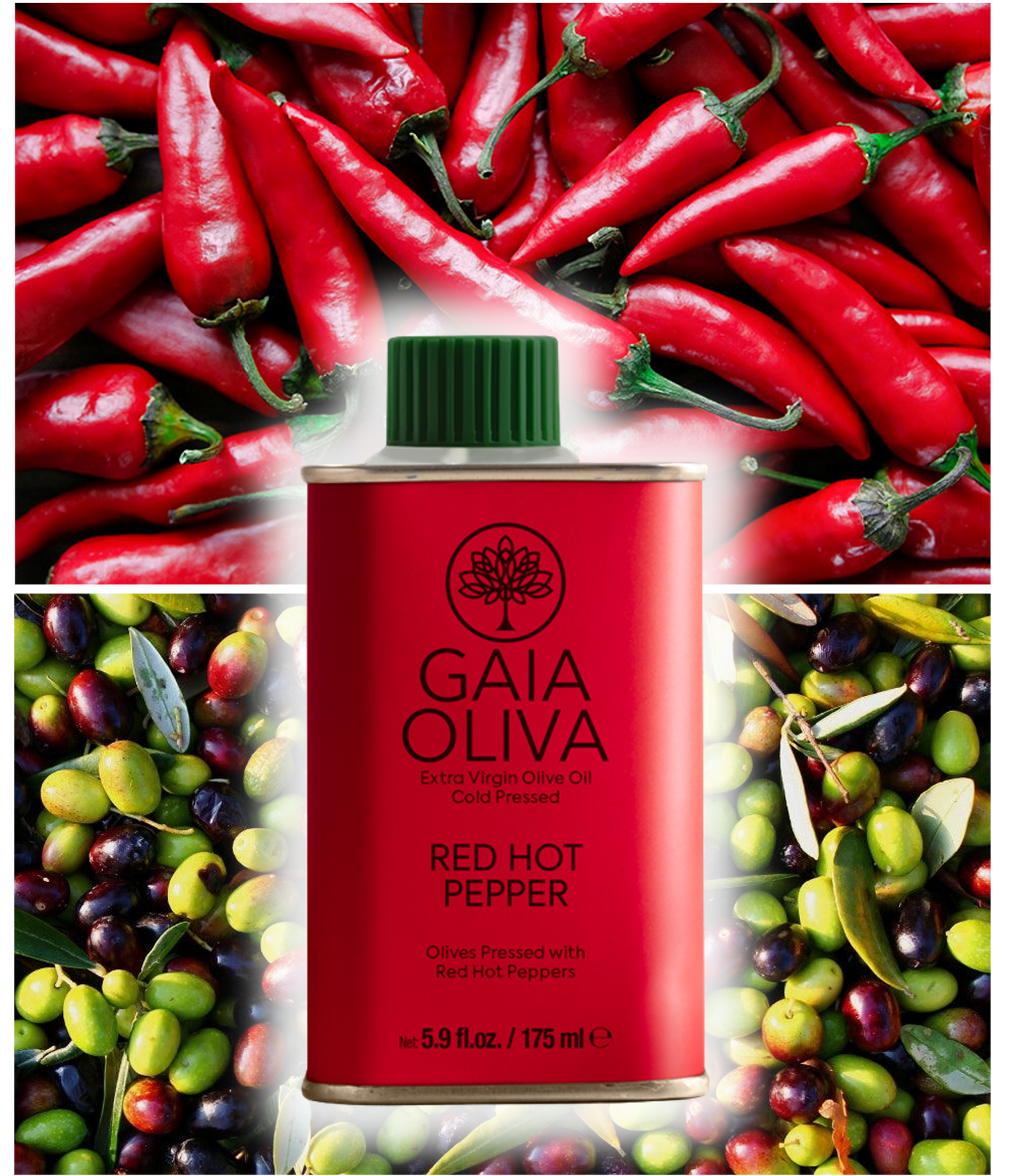 [赤唐辛子] フレーバーオリーブオイル 175ml